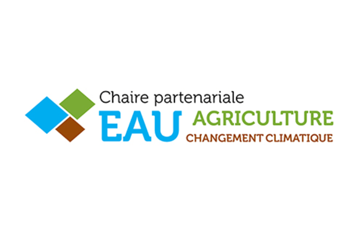 Logo de la Chaire partenariale Eau, agriculture, changement climatique